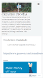 Mobile Screenshot of creandoutopias.net